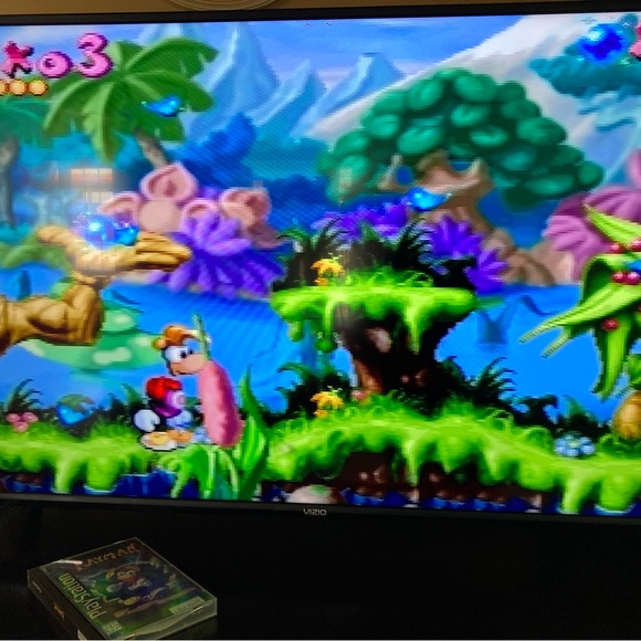 RARE Rayman LONG BOX Original Works with Both PlayStation 1 & PlayStation 2 - Picture 13 of 15